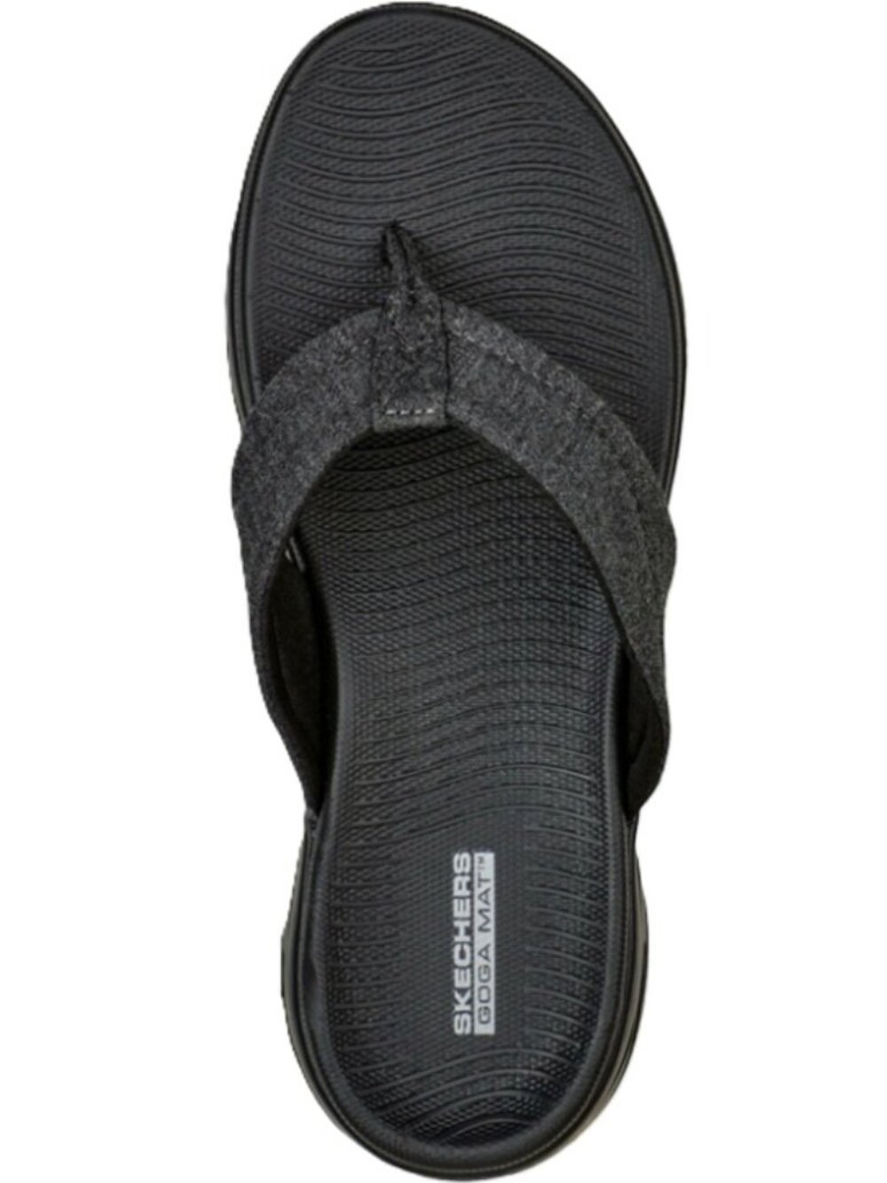 NEW WITH TAGS - Skechers Women's ON THE GO Flip Flop ~ Dark GRAY & Black